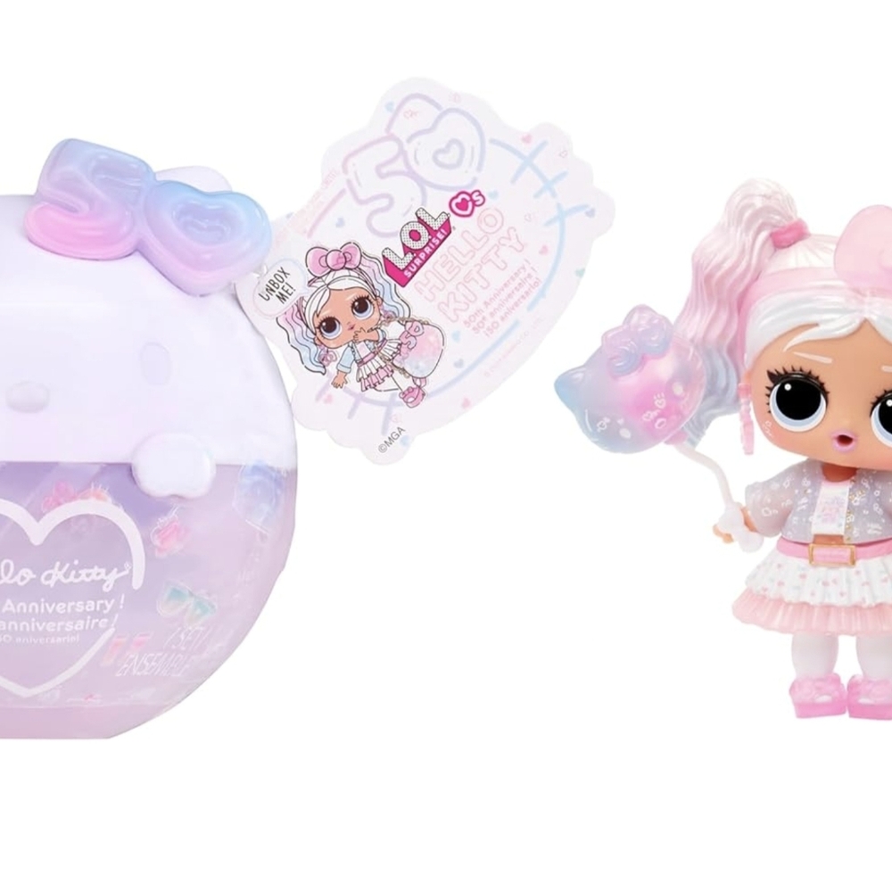LOL Surprise Loves Hello Kitty Tots Miss Pearly 50th Anniversary Limited Edition